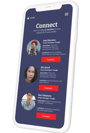 krew mockup connect screen